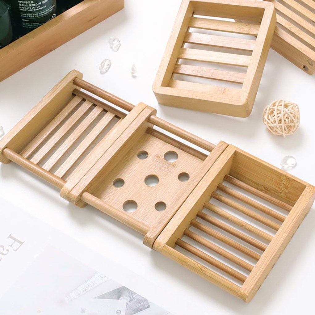 Bamboo Soap Dish Tray