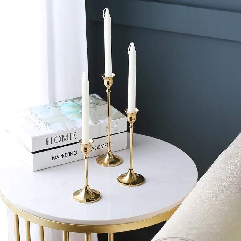 Classic Candle Holder - 3 Piece Set