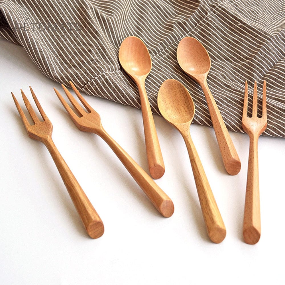 Beech Wood Cutlery