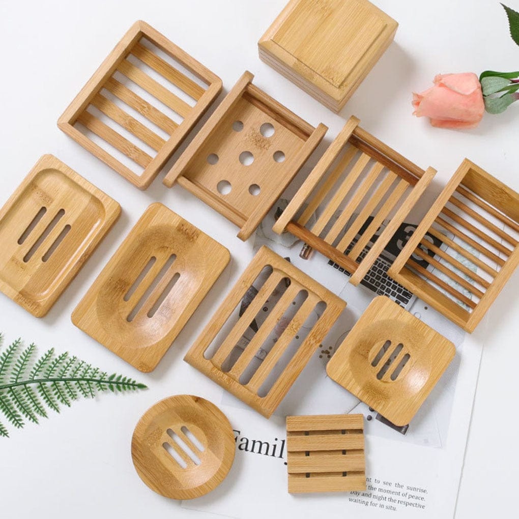 Bamboo Soap Dish Tray