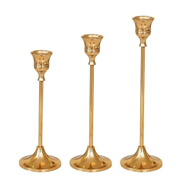 Classic Candle Holder - 3 Piece Set