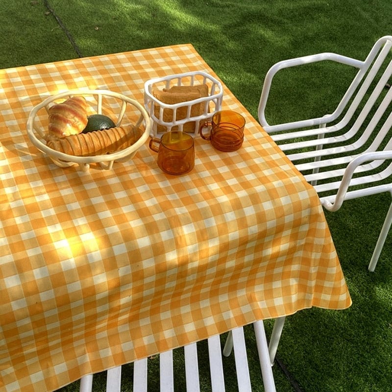 Checkered Tablecloth