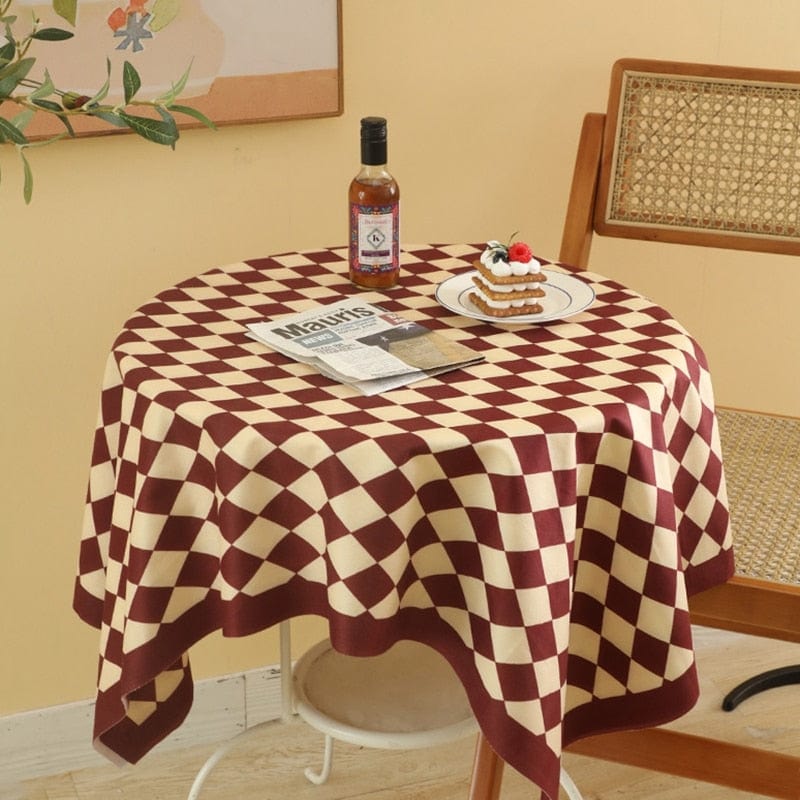 Checkered Tablecloth