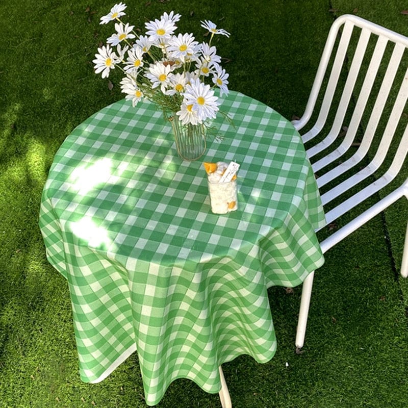 Checkered Tablecloth