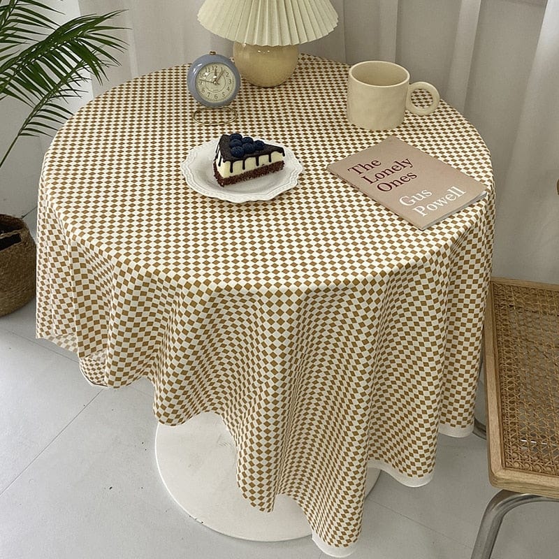 Checkered Tablecloth