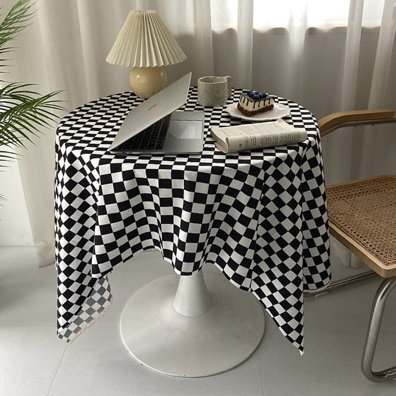 Checkered Tablecloth