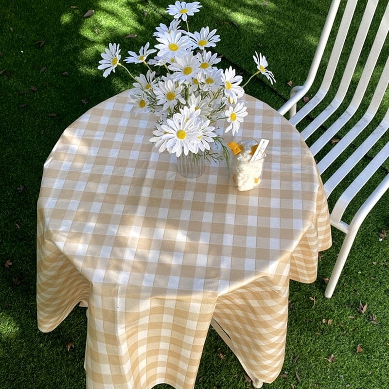 Checkered Tablecloth